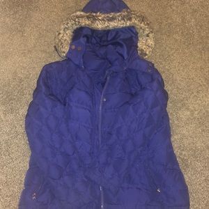 Blue winter Coat